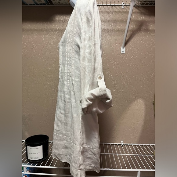 Saint Tropez West 100% Linen Top - Picture 4 of 10